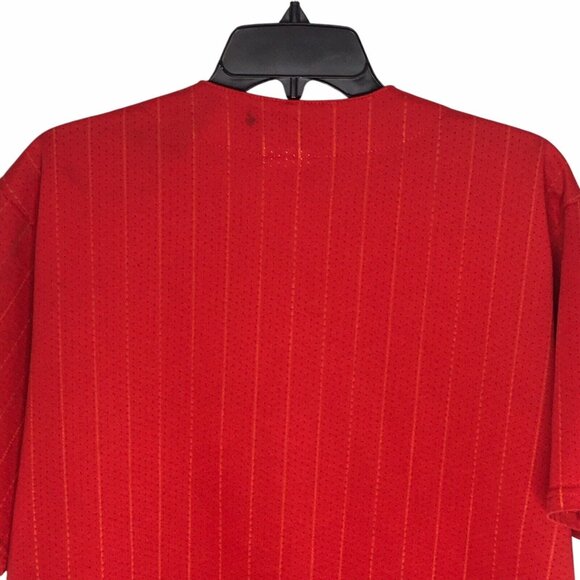 Vintage Rare Majestic Atlanta Braves MLB Red Baseball Jersey Made In USA Size XL - Picture 6 of 16